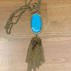 Kendra Scott Turquoise Rayne Necklace